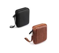 HomeSoGood 2 fundas para púas de guitarra compatibles con Fender ChromaCast, para D'Addario y para JIM DunLOP, bolsa de almacenamiento de accesorios de guitarra de varios tamaños (solo caja)