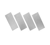HomeSoGood 4 piezas de papel de lija de diamante para pulir papel de lija abrasivo de panal de abeja 400/600/1000/1200 grano