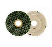 HOMESOM 1 almohadilla de pulido de borde de caracol de 6 pulgadas, ruedas de pulido de borde de diamante para azulejos de piedra de mármol de granito (grano 800)