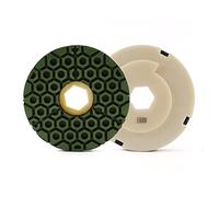 HOMESOM 1 almohadilla de pulido de borde de caracol de 6 pulgadas, ruedas de pulido de borde de diamante para azulejos de piedra de mármol de granito (grano 1500)