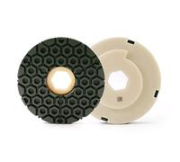 HOMESOM 1 almohadilla de pulido de borde de caracol de 6 pulgadas, ruedas de pulido de borde de diamante para azulejos de piedra de mármol de granito (grano 50)