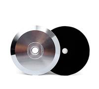 HOMESOM Almohadilla de pulido de diamante de 5 pulgadas Soporte de respaldo basado en aluminio M14 Almohadilla de soporte de rueda polaca