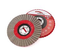 HOMESOM Disco abrasivo de lija de 5 pulgadas, 1 unidad de grano 60 para amoladora angular, almohadilla de lijado de diamante