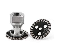 HOMESOM Sierra de diamante de 40 mm BIade con RemovabIe FIange M14 Grabado Disco de corte Talla Concreto Granito Arenisca