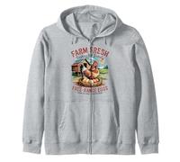 Homestead Life Pride - Huevos frescos de granja para la familia Sudadera con Capucha