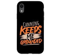 Homesteading Jarring Conservación de Alimentos para conservas Carcasa para iPhone XR