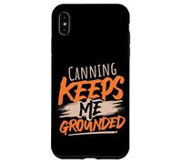 Homesteading Jarring Conservación de Alimentos para conservas Carcasa para iPhone XS MAX