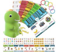 HOMESTEC Juguete Educativo Interactivo, Tarjetas de Fonética Inglesa con Voz, Pegatinas Temáticas, Aprendizaje de Idiomas para Niños 1 2 3 4 5 6 Años