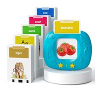 HOMESTEC - Tarjetas de Memoria para niños pequeños con 288 Palabras de Vista, Juguetes de Terapia del Habla para niños y niñas de 3, 4, 5, 6 años, Juguete sensorial Educativo Montessori para Personas