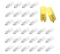 Homethrive Juego de 30 globos LED con ganchos, mini luces LED de color amarillo cálido, bola de luz para linternas de papel, Navidad, fiestas, bodas, Halloween, cumpleaños, casas de muñecas