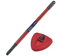 HomeTimes Accesorio para fregona Mango telescópico de repuesto para barra telescópica Vileda Turbo (56-126 cm) x 1 placa de limpiaparabrisas, 1 adecuado para fregona, escoba, cepillo (H+C)