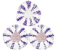 HomeTimes - Cabezales de Repuesto para fregona Vile-da Turbo EasyWring de Microfibra, Cabezales de Limpieza Profunda para Todos los Suelos y Superficies (3 Unidades)