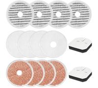 HomeTimes - Mopa de repuesto para BISSELL SpinWave + Vac Pet 3885N, almohadillas de limpieza inalámbricas, lavables y reutilizables, para todos los suelos y superficies, 14 unidades