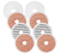 HomeTimes - Mopa de repuesto para BISSELL SpinWave + Vac Pet 3885N, almohadillas de limpieza inalámbricas, lavables y reutilizables, para todos los suelos y superficies, 8 unidades