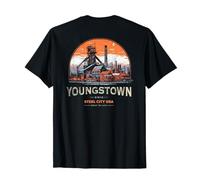 Hometown Pride - Camiseta Youngstown Steel City USA Camiseta