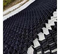 HOMEty - Base de plástico para cobertizo, base estabilizadora de hierba, tierra/grava, tapete de rejilla para pavimento al aire libre, 1 x 3 m / 3.3x9.8ft para suelo de cobertizo