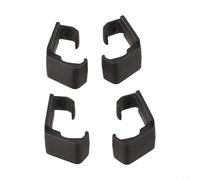 HomeVortex 10 unids negro nylon parachoques clip para Range para Rover LR012844 23 mm vástago inferior cubierta retenedor cuerpo Liner sujetador clips fijos 2010-2014