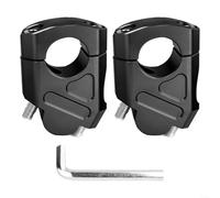 HomeVortex 2 adaptadores de abrazadera de montaje elevador de manillar de motocicleta de aluminio CNC, se adapta a barras de 7/8 pulgadas, aumento de altura de 40 mm para mayor comodidad y control