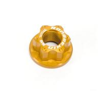 HomeVortex 2 tuercas M10 x 1.0 vintage tradicionales para eje de rueda trasera de bicicleta, para eje de rueda trasera de engranaje fijo, cubo de una sola velocidad, juego de tuercas de bloqueo de