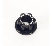 HomeVortex 2 tuercas M10 x 1.0 vintage tradicionales para eje de rueda trasera de bicicleta, para eje de rueda trasera de engranaje fijo, cubo de una sola velocidad, juego de tuercas de bloqueo de