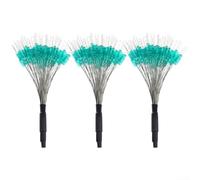 HomeVortex 300 paradas de línea de pesca de sílice, 4 tamaños, cuentas antienredos y tapones flotantes, para helicóptero y plataformas de paternoster, aparejos azules transparentes (M azul-M)