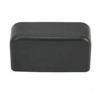 HomeVortex 4 fundas de goma antideslizantes para riel deslizante de asiento trasero, protección negra suave ABS, para Tesla para modelo Y y modelo 3, accesorios interiores 2020-2021