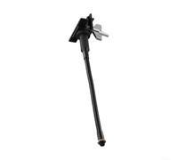 HomeVortex Abrazadera de micrófono para borde de tambor con cuello de cisne, soporte de metal para graves de hasta 1,1 cm de grosor, clip ajustable con varilla de tensión, color negro
