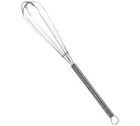 HomeVortex Acero inoxidable 430 para mini batidor de mano con mango ergonómico de resorte para huevos, crema y mezcla de masa, batidor de huevos manual compacto para cocinas pequeñas o viajes
