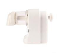 HomeVortex Afeitadora de hielo eléctrica, recargable por USB, portátil, para batidos, cócteles, granizados, trituradora de mano compacta para cocina, hogar, fiesta, color blanco