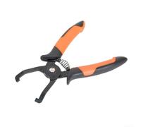 HomeVortex Alicates removedores de pasadores para extracción de clips de panel automotriz, herramienta manual de agarre de doble cojín de acero al carbono para anclajes de plástico sin daños, diseño