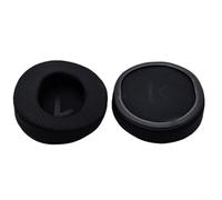 HomeVortex Almohadillas de repuesto para FIIO FT1 Headphs, cojines de cuero de proteína suave, para mayor comodidad y aislamiento de ruido, accesorios de actualización fáciles de instalar, color negro