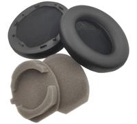 HomeVortex Almohadillas de repuesto para Sony MDR-1000X WH-1000XM2 XM3 XM4 XM5, cojines de piel de proteína premium, con acolchado de algodón, fundas negras suaves (C)