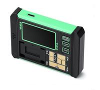 HomeVortex AR1 Probador de componentes electrónicos, medidor de transistores portátil para NPN PNP, condensador, resistencia, inductor con pantalla de 1.9 pulgadas e inspección auxiliar de circuito