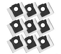 HomeVortex Bolsas de polvo para aspiradora Dreame Aqua10 Ultra Roller Robot Aspiradora, paquete de 9 unidades de fibra no tejida y fundida, resistente al desgarro, alta filtración para polvo fino