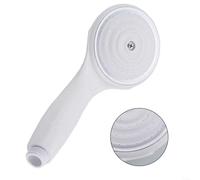 HomeVortex Cabezal de ducha de mano presurizado, pulverizador de baño ABS de alta presión con tecnología de entrada de aire para bajo flujo, RV, barco y edificios antiguos