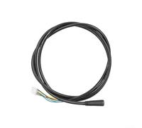 HomeVortex Cable de datos de comunicación para Xiaomi para scooter eléctrico Mi 4, placa base para mostrar cable conector de alimentación, accesorio de pieza de repuesto de 65,3 cm, negro