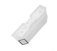HomeVortex Caja de polvo de repuesto para Qrevo Curv para Edge S5V S5X, contenedor de suciedad de alta capacidad con canal antiobstrucción, para un fácil diseño de bloqueo de vacío, pieza lavable para
