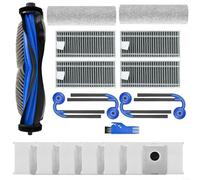 HomeVortex Cepillo principal, cepillos laterales, paños de fregona reutilizables, filtros HEPA lavables y bolsas de polvo de 3 L, juego de repuesto para ECOVACS para robot aspirador DEEBOT T80