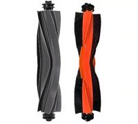 HomeVortex Cepillos principales de repuesto, para Xiaomi para aspiradora robot Mijia M40 D110CN, kit de cepillo de rodillo de nailon de goma en forma de V, diseño antienredos para pelo de mascotas