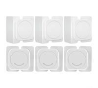 HomeVortex Cerraduras para niños, para armarios y cajones, kit de 6 unidades a prueba de bebés, con respaldo, cierres seguros para refrigerador y armario para proteger a los niños de peligros