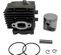 HomeVortex Cilindro de motor de 34 mm, para BG86 SH86 BR200 SR200 pieza de repuesto de aspiradora de soplador de hojas, construcción de metal, para reparación de equipos eléctricos al aire libre