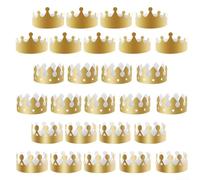 HomeVortex Crowning Glory - Juego de 27 coronas de papel bellamente diseñadas para celebraciones