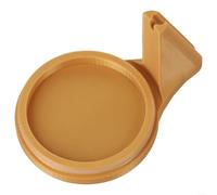 HomeVortex Cubierta de mango de molinillo de café manual para Comandante C40 MK4, ergonómica para pieza de repuesto PLA con sellado para anillo, tapa antipolvo portátil para frescura (dorado)