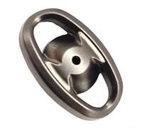 HomeVortex Cubierta lateral de perilla de metal para carretes Daiwa para LT, tapa de píldora de agarre gris compatible con Fuego, para REGAL, Revros, Legalis, Luvias, Caldia 18.5 x 11.1 mm