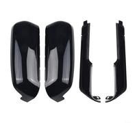 HomeVortex Cubiertas de espejo con clip negras brillantes, 2020-2022 | Plástico ABS, juego de pares, fácil de instalar, mejora el aspecto deportivo aerodinámico, compatible con modelos 2500/3500