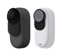 HomeVortex Cubreviento de esponja, para Insta360 GO 3S/GO 3, paquete de 6, cubierta de espuma negra para reducción de ruido del viento, parabrisas de micrófono suave, para cámara de acción, fácil
