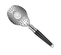 HomeVortex Cuchara de paleta de arroz de acero inoxidable, no pulida para superficie, utensilio de cocina para servir arroz y granos, para fácil limpieza, plata, 24 x 8 x 3 cm