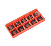 HomeVortex Cuchilla cuadrada 15X15x2.5 milímetros del cepillo de la carpintería del cortador del parte movible del carburo con 4 bordes de corte indexables bisel de 30 grados R150 para la cabeza hacia