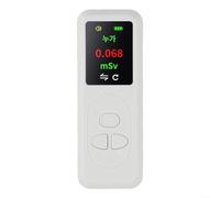 HomeVortex Detector de radiación portátil Contador digital con pantalla TFT Nuclear Beta Gamma X-Ray Monitor Dosímetro personal Tipo-C recargable