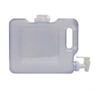 HomeVortex Dispensador de agua para refrigerador con grifo, recipiente de plástico para bebidas de 3 a 7.5 L para refrigerador, tanque de bebidas que ahorra espacio con asa para agua, jugo, leche